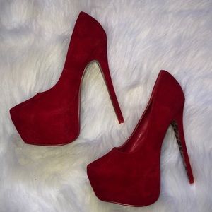SOLD Leopard Bottom Red Heels